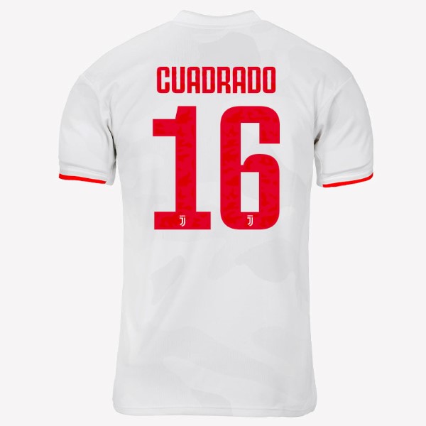 Camiseta Juventus NO.16 Cuadredo Segunda equipo 2019-20 Gris Blanco